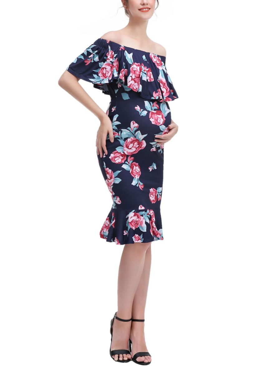 Materity Kathryn Nursing Mermaid Dress