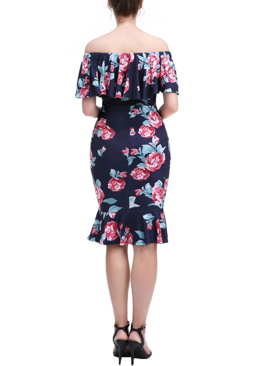 Materity Kathryn Nursing Mermaid Dress
