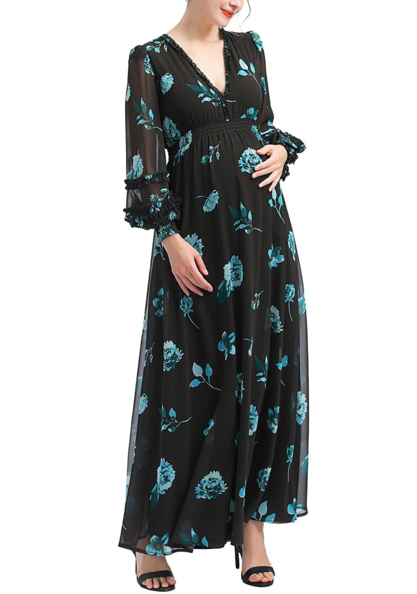 Materity Elena Maxi Dress