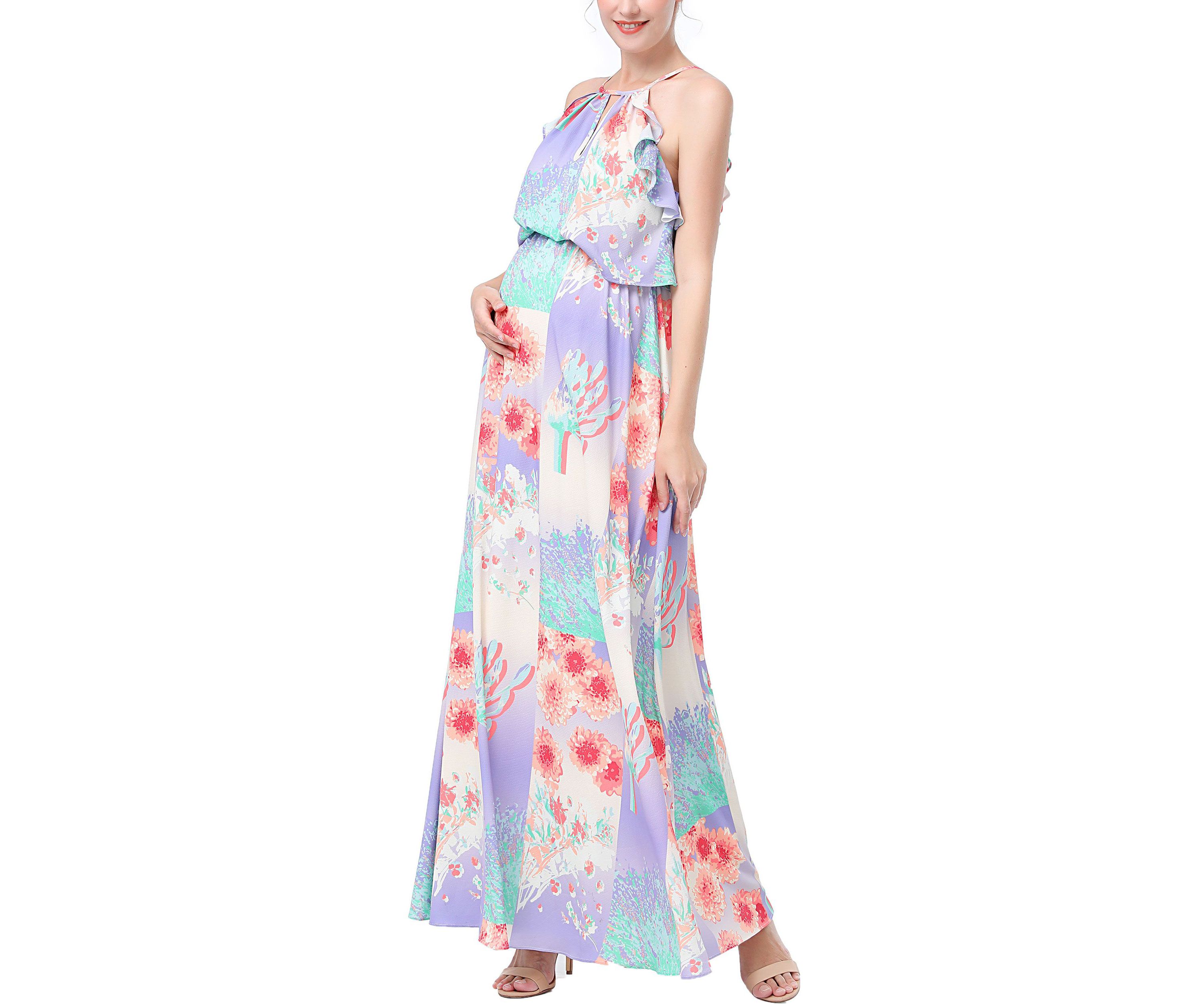 Materity Pixie Nursing Maxi Dress