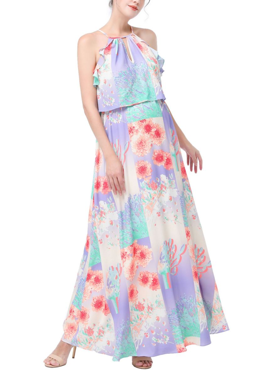 Materity Pixie Nursing Maxi Dress