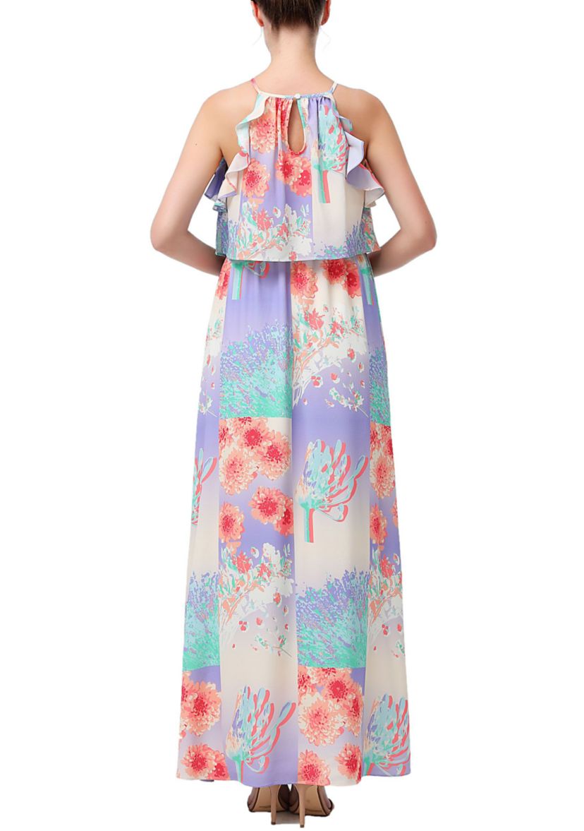 Materity Pixie Nursing Maxi Dress