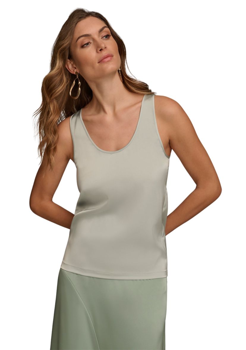 Womens Scoop Neck Tank Top