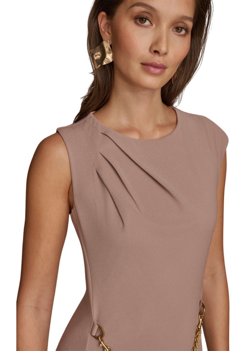 Womens Belted Dress