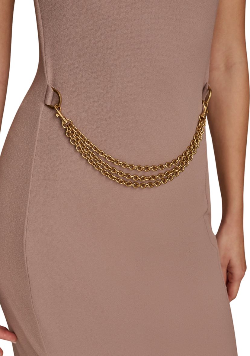 Womens Belted Dress