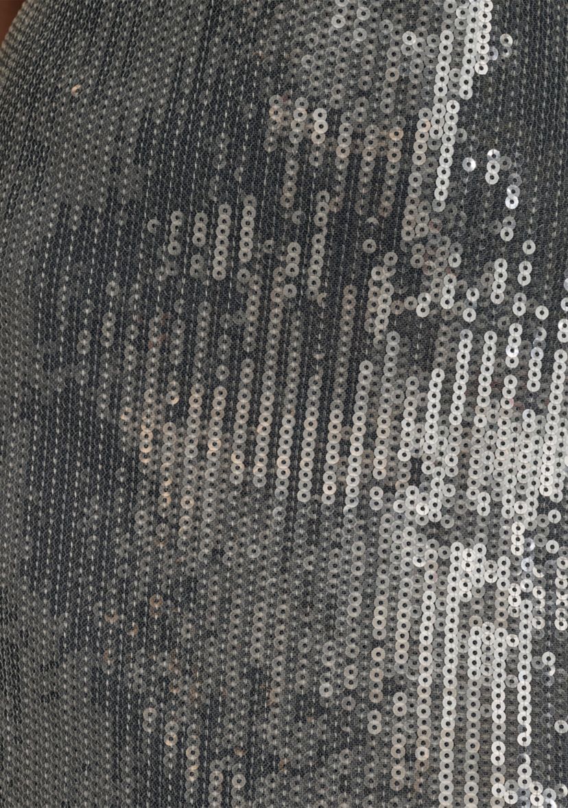 Womens Sequin Mesh Skirt