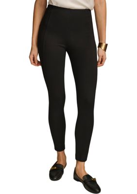 Donna Karan Women's Pull On Skinny Ponte Pants, Black, X-Large -  0755404099111