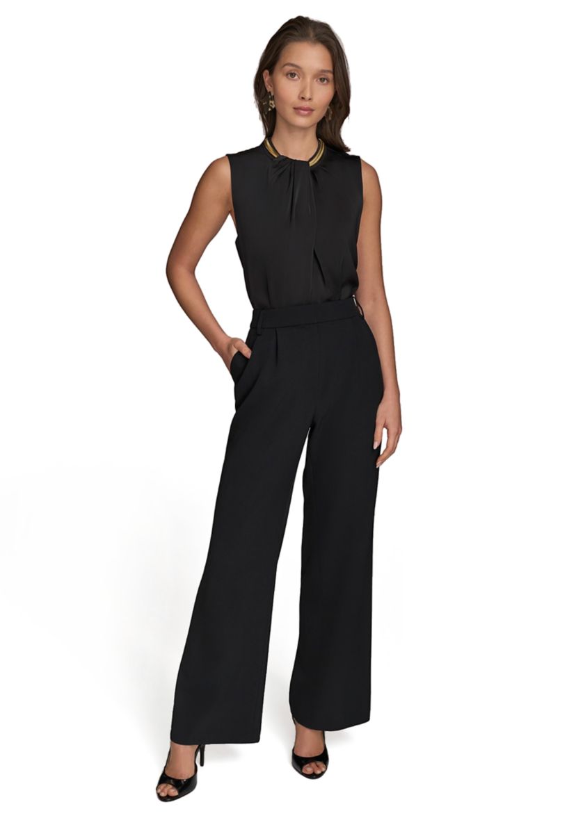 Wide Pant  with Pleats