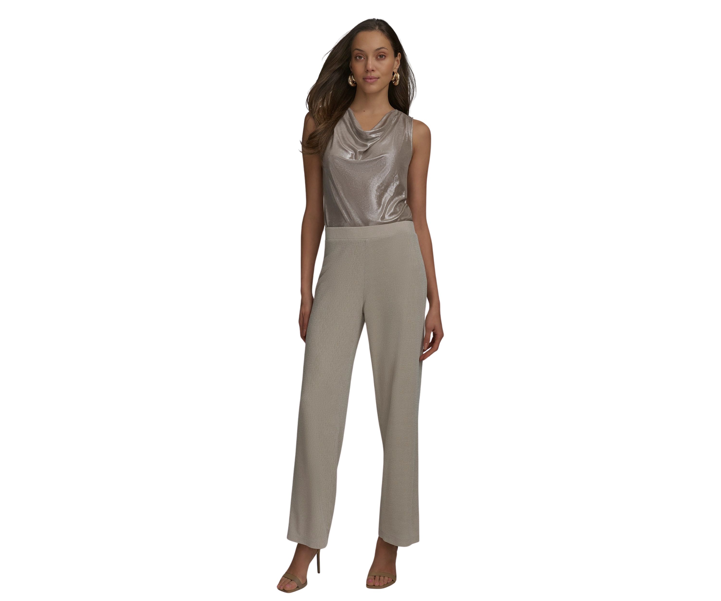 Womens Pull On Knit Pants