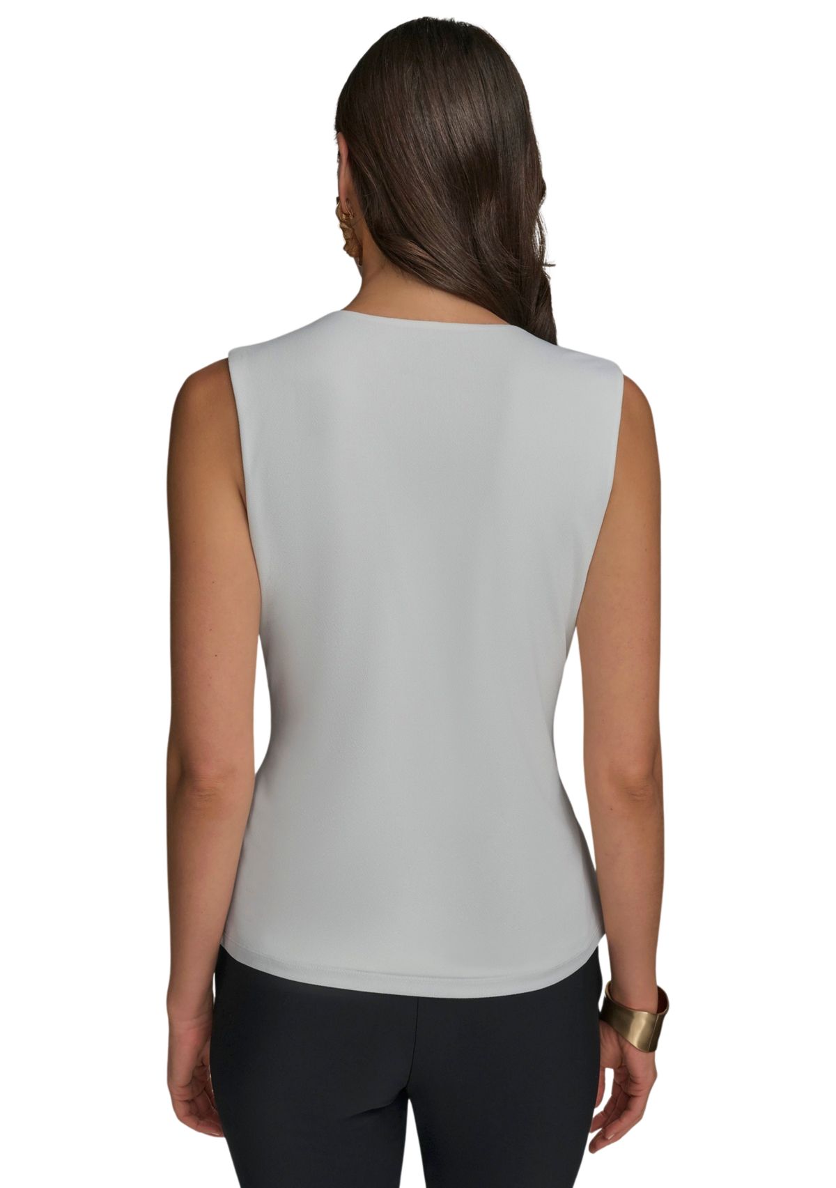 Womens Sleeveless Hardware Top 