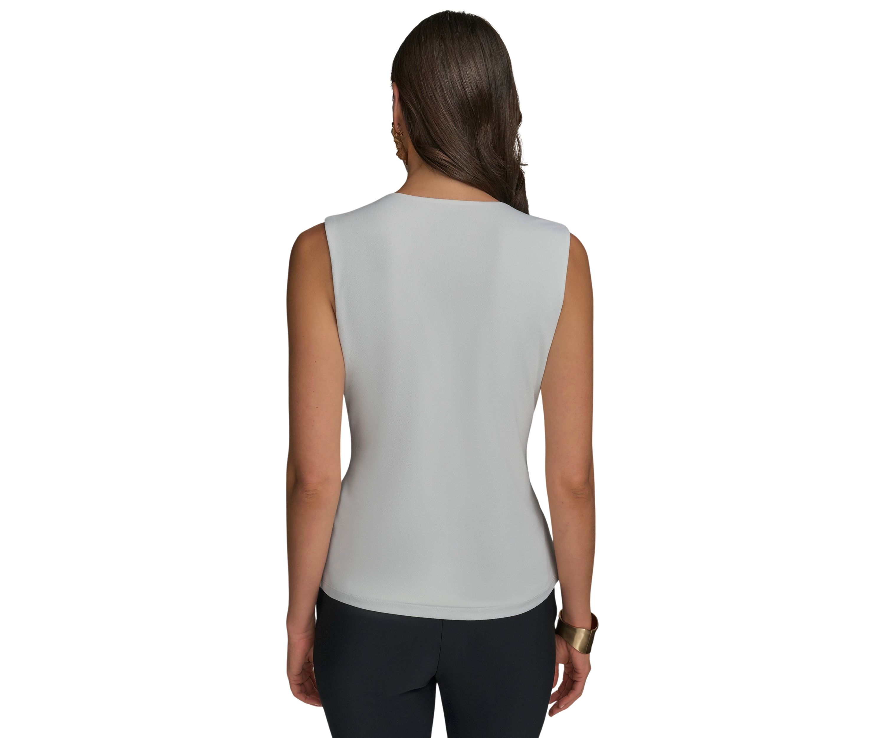 Womens Sleeveless Hardware Top 
