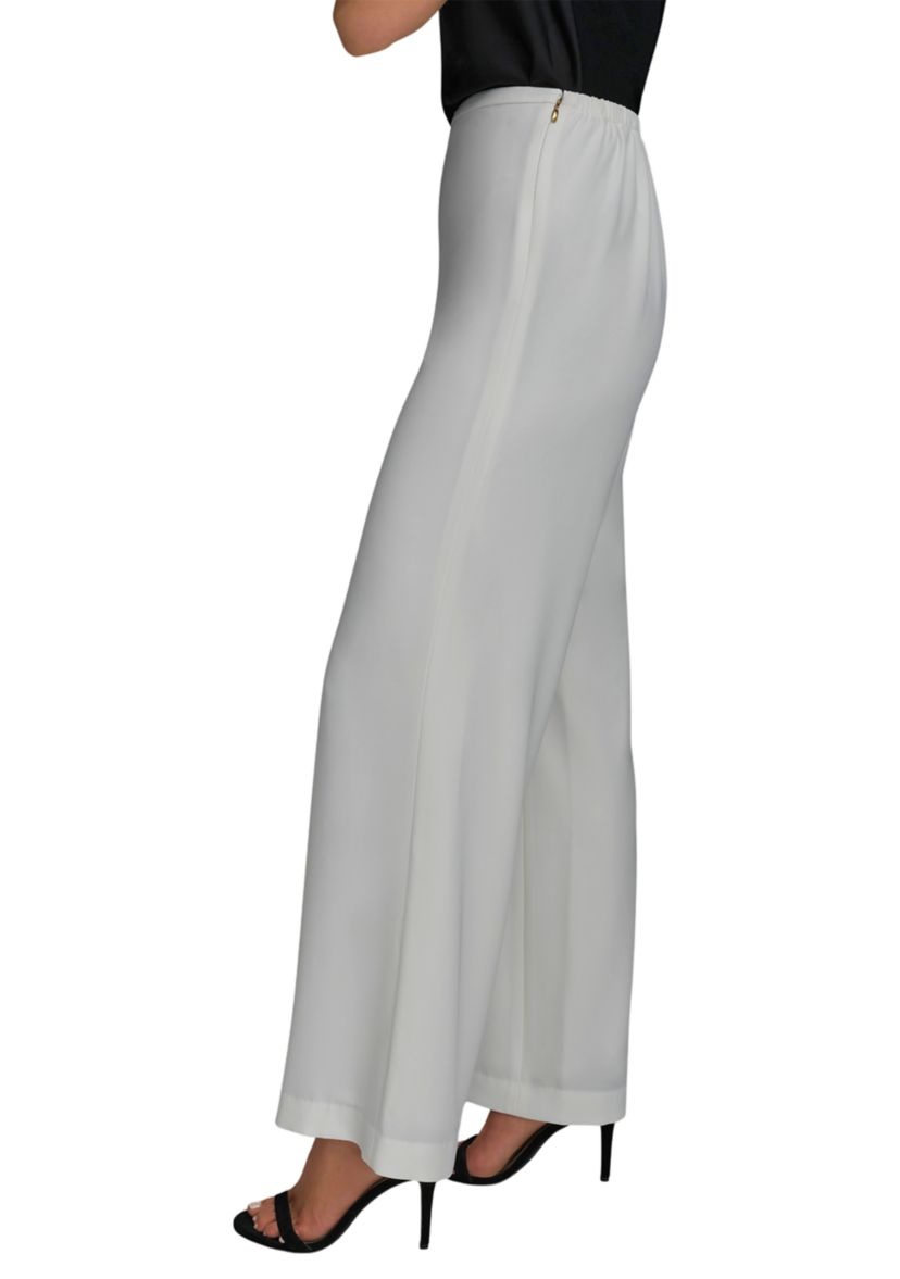Womens Wide Leg Pull On Pants