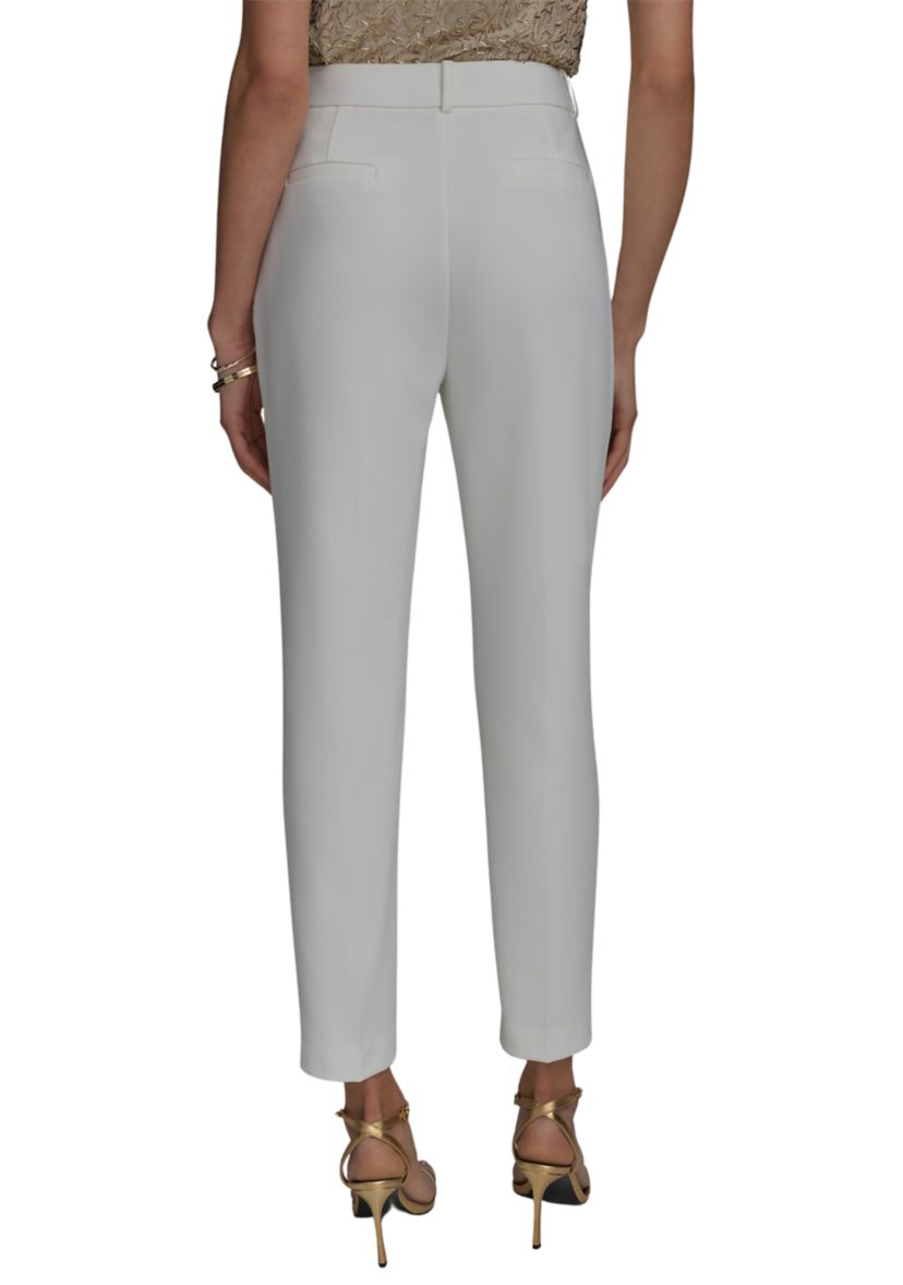 Womens Flat Front Straight Pants