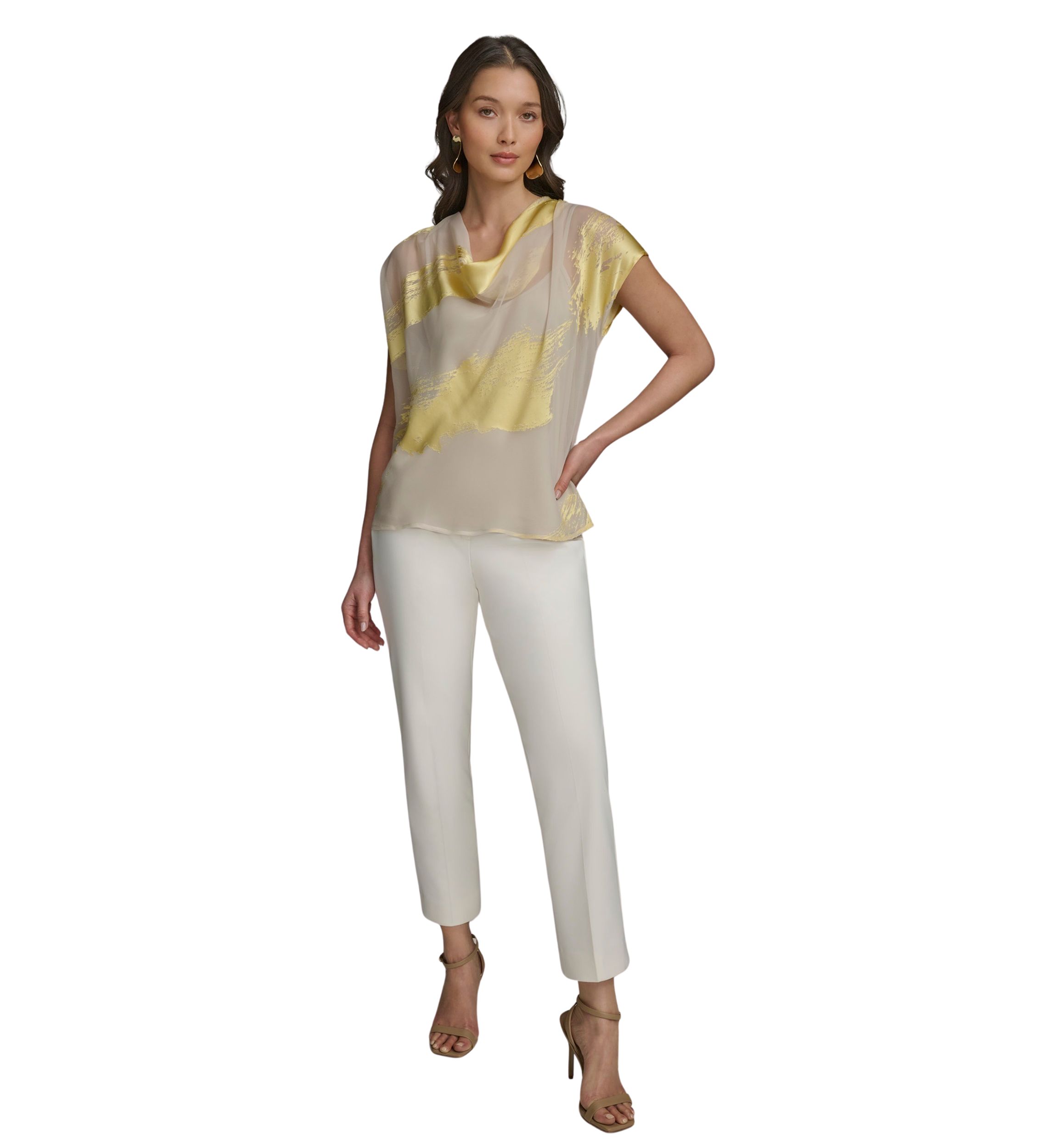 Womens Metallic Blouse