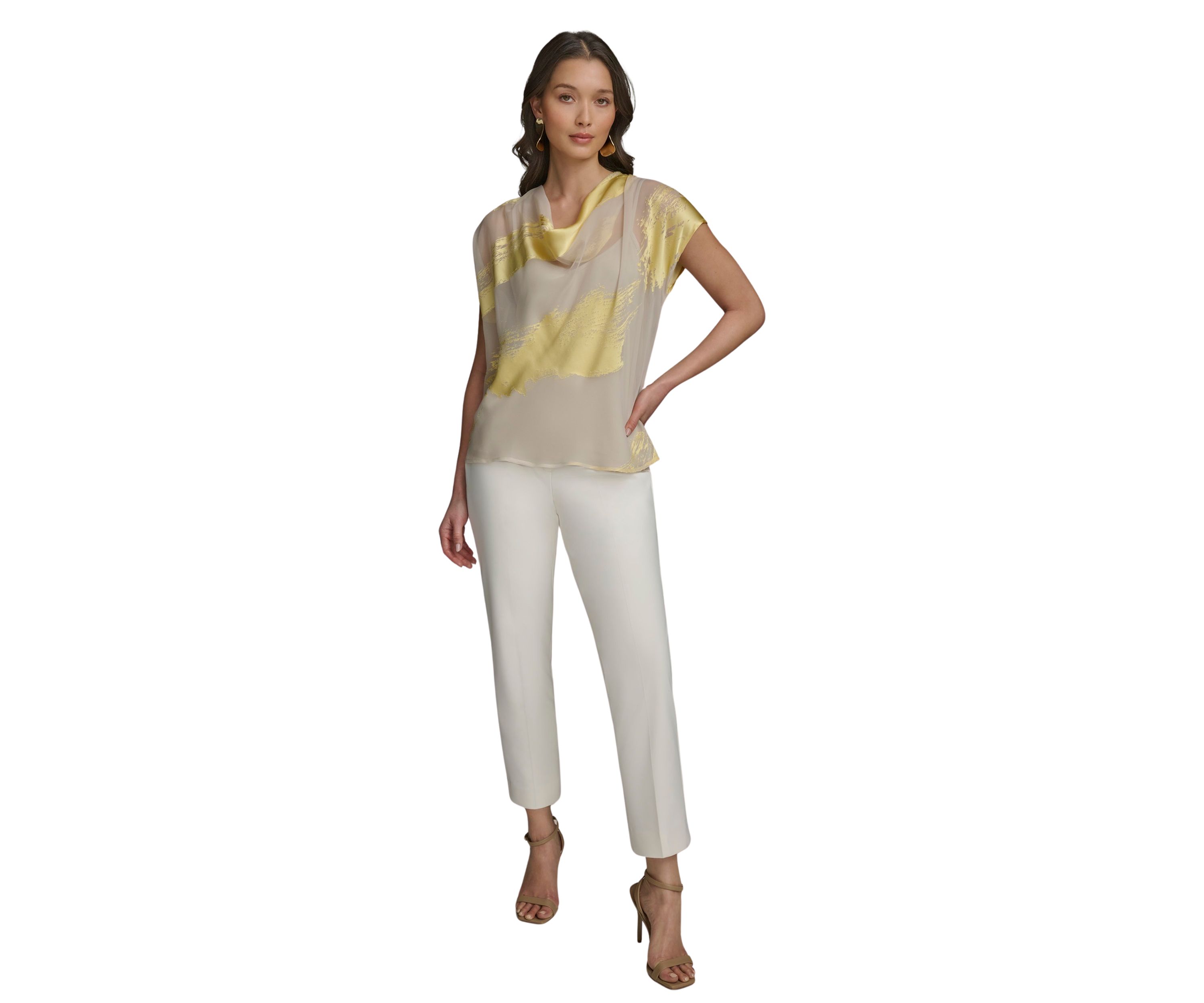 Womens Metallic Blouse