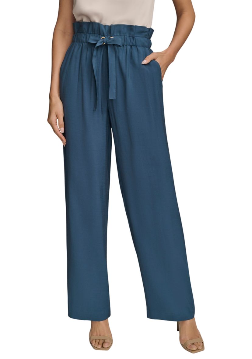 Womens Tie Waist Trousers