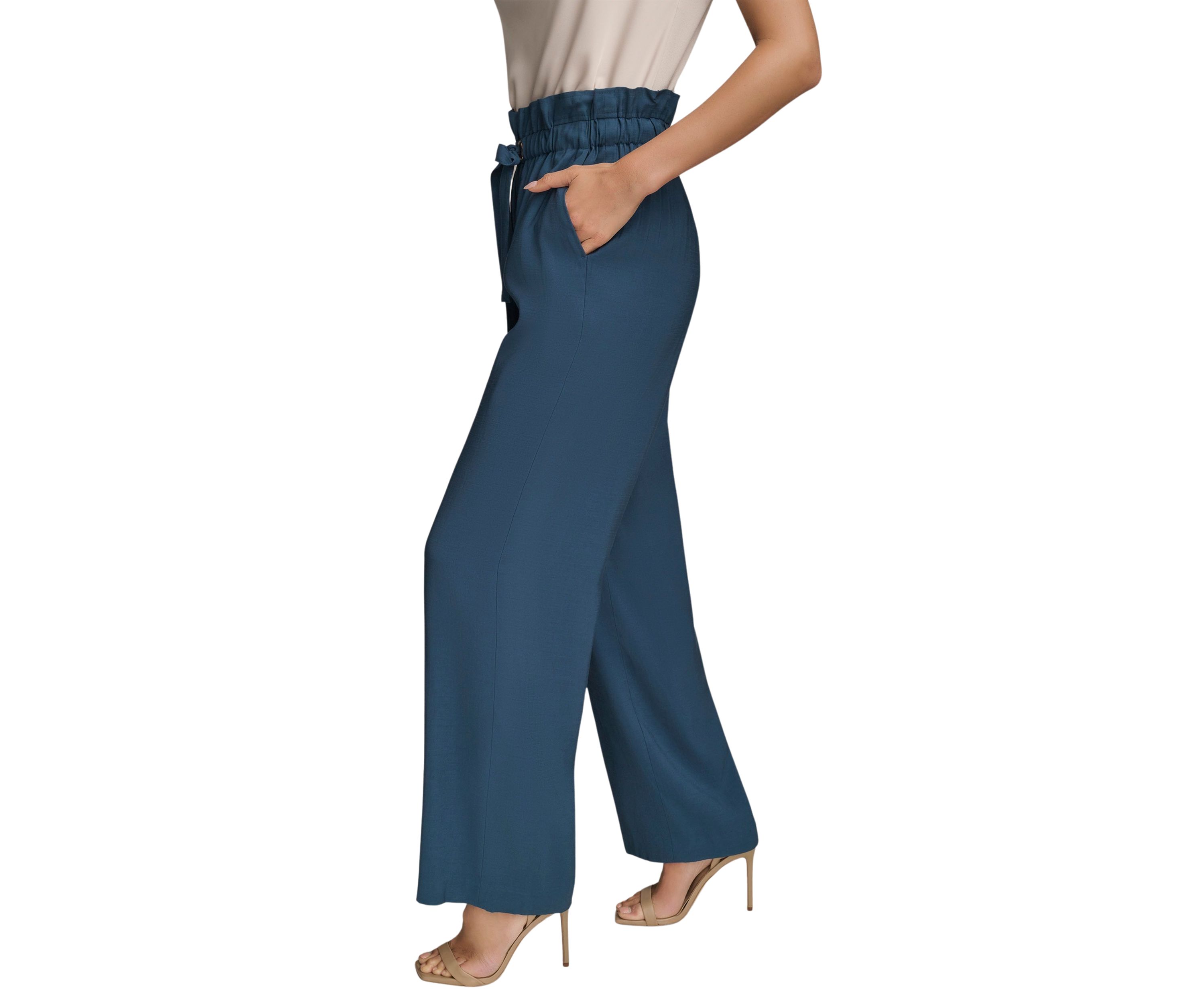 Womens Tie Waist Trousers