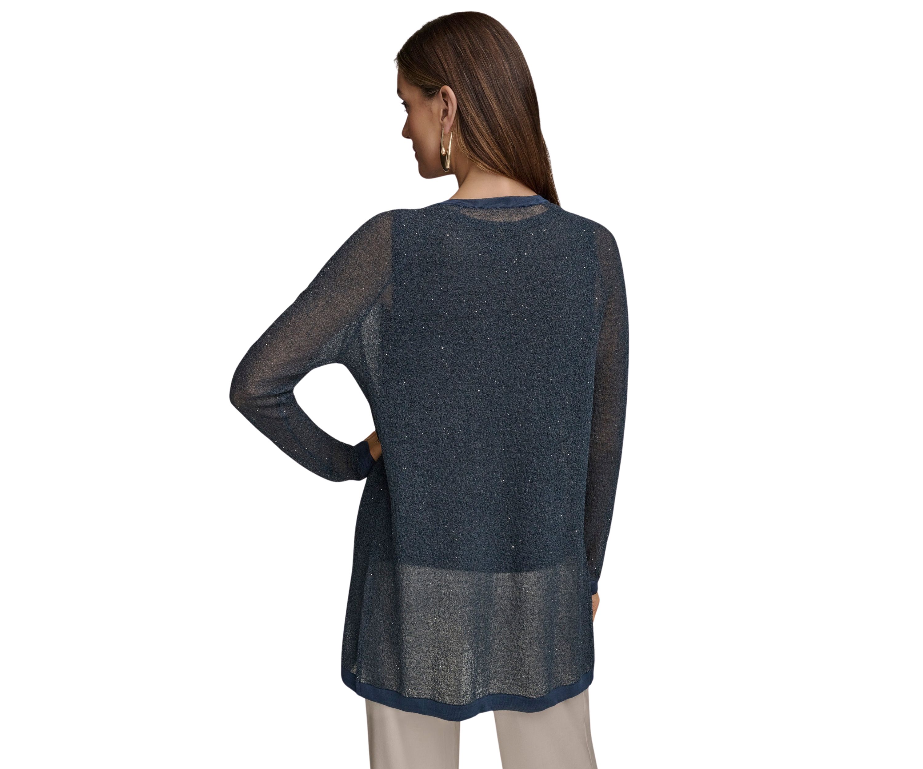 Womens Long Sleeve Cardigan 