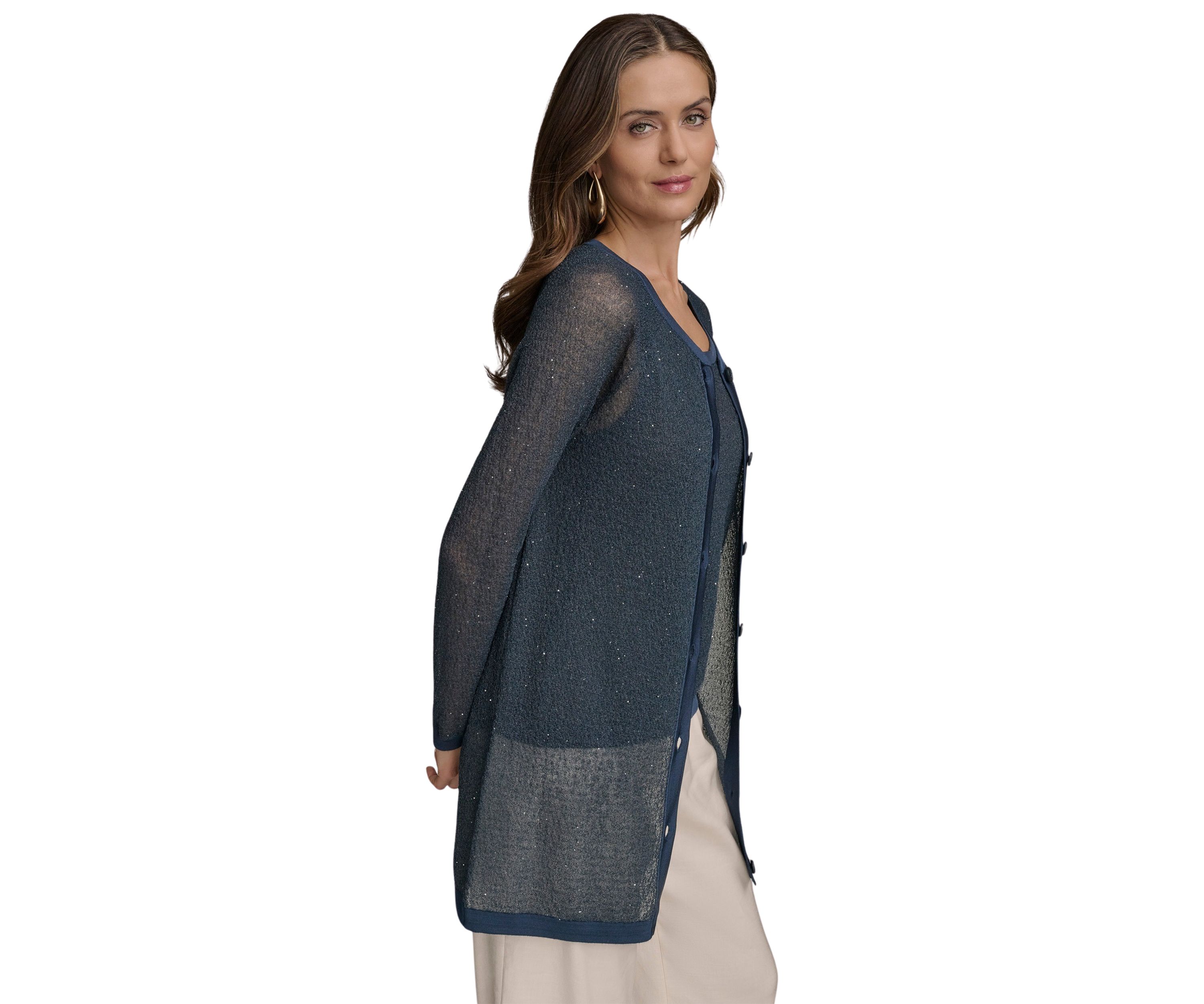 Womens Long Sleeve Cardigan 