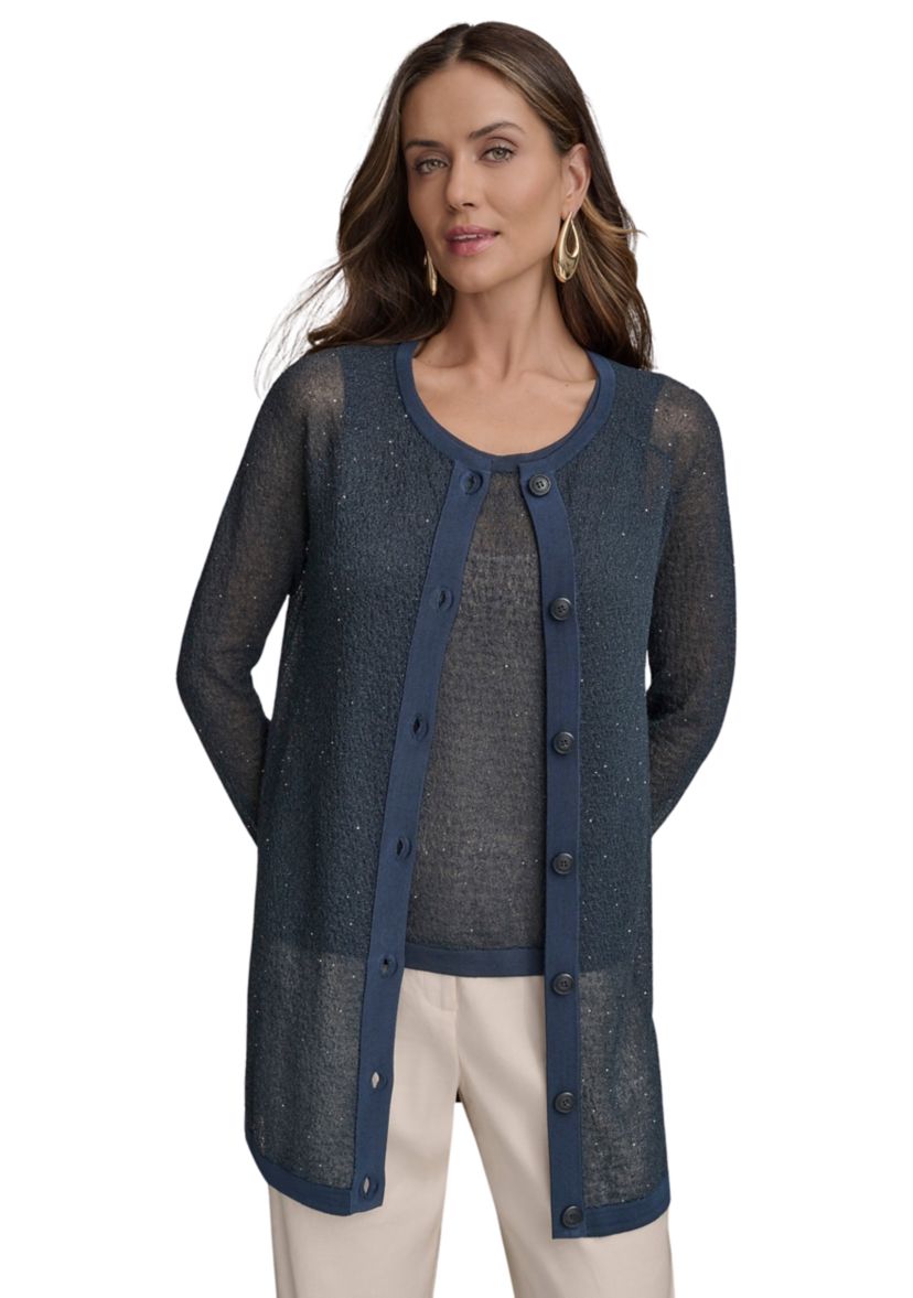 Womens Long Sleeve Cardigan 