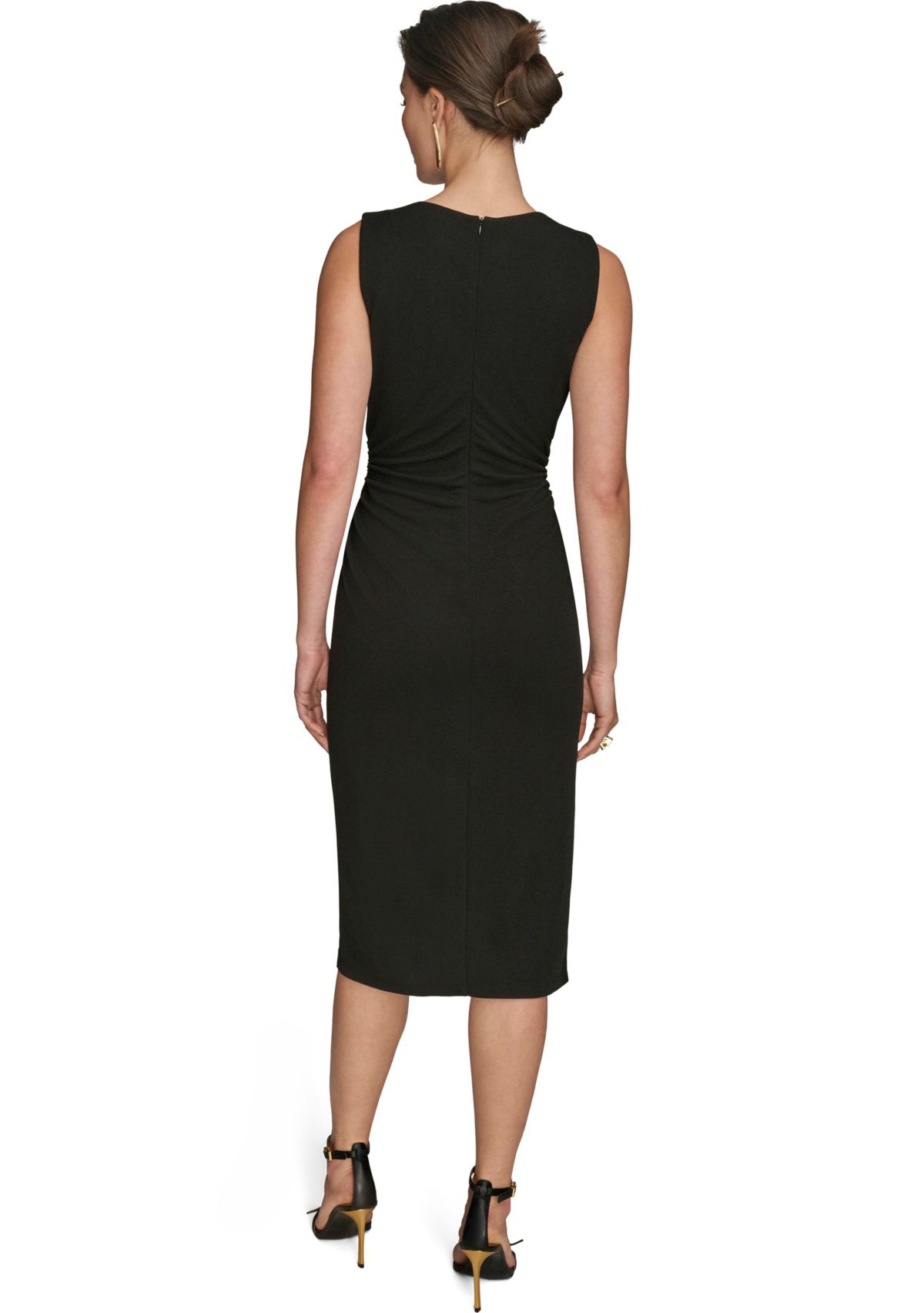 Womens Sleeveless Hardware Dress