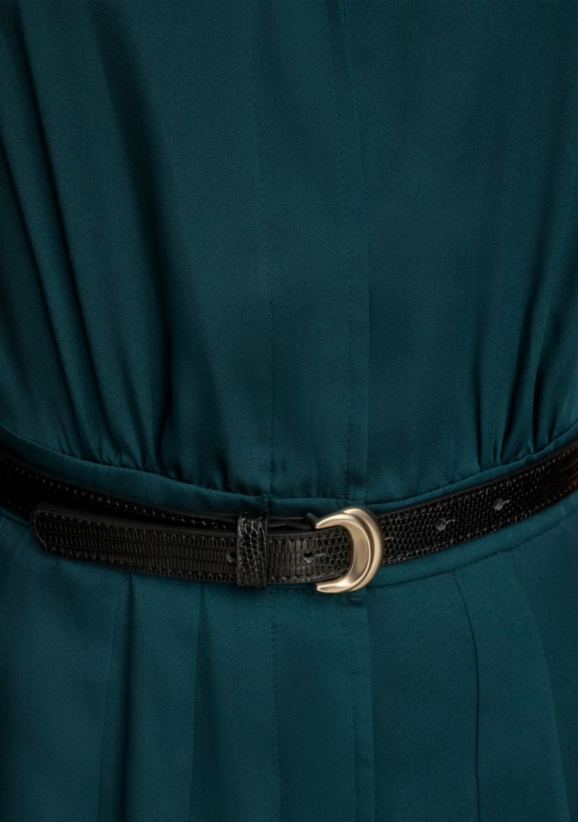 Womens Belted Shirtdress