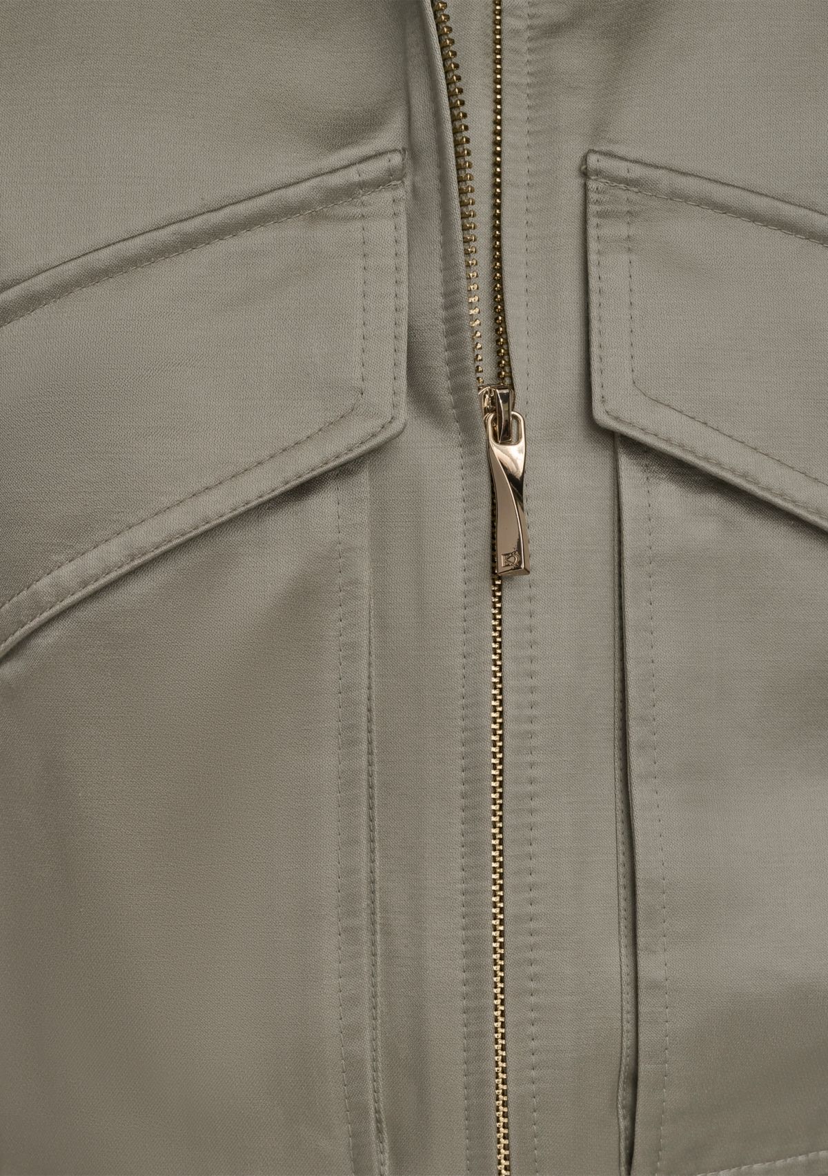 Womens Metallic Utility Jacket