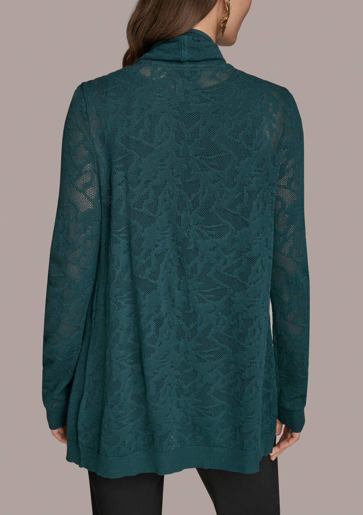 Womens Open Front Cardigan