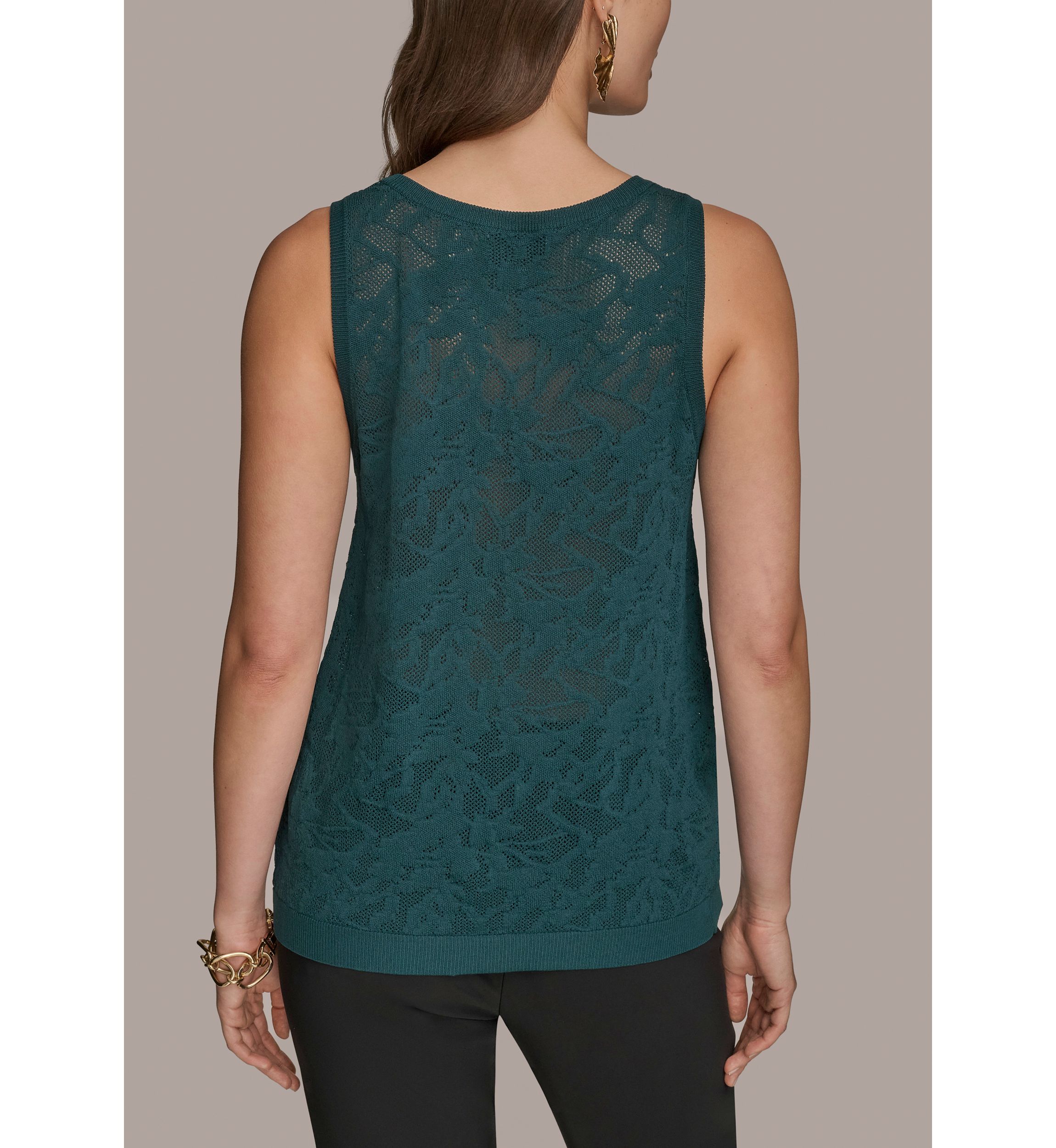 Womens Sweater Knit Tank Top