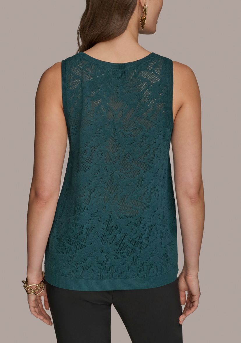 Womens Sweater Knit Tank Top