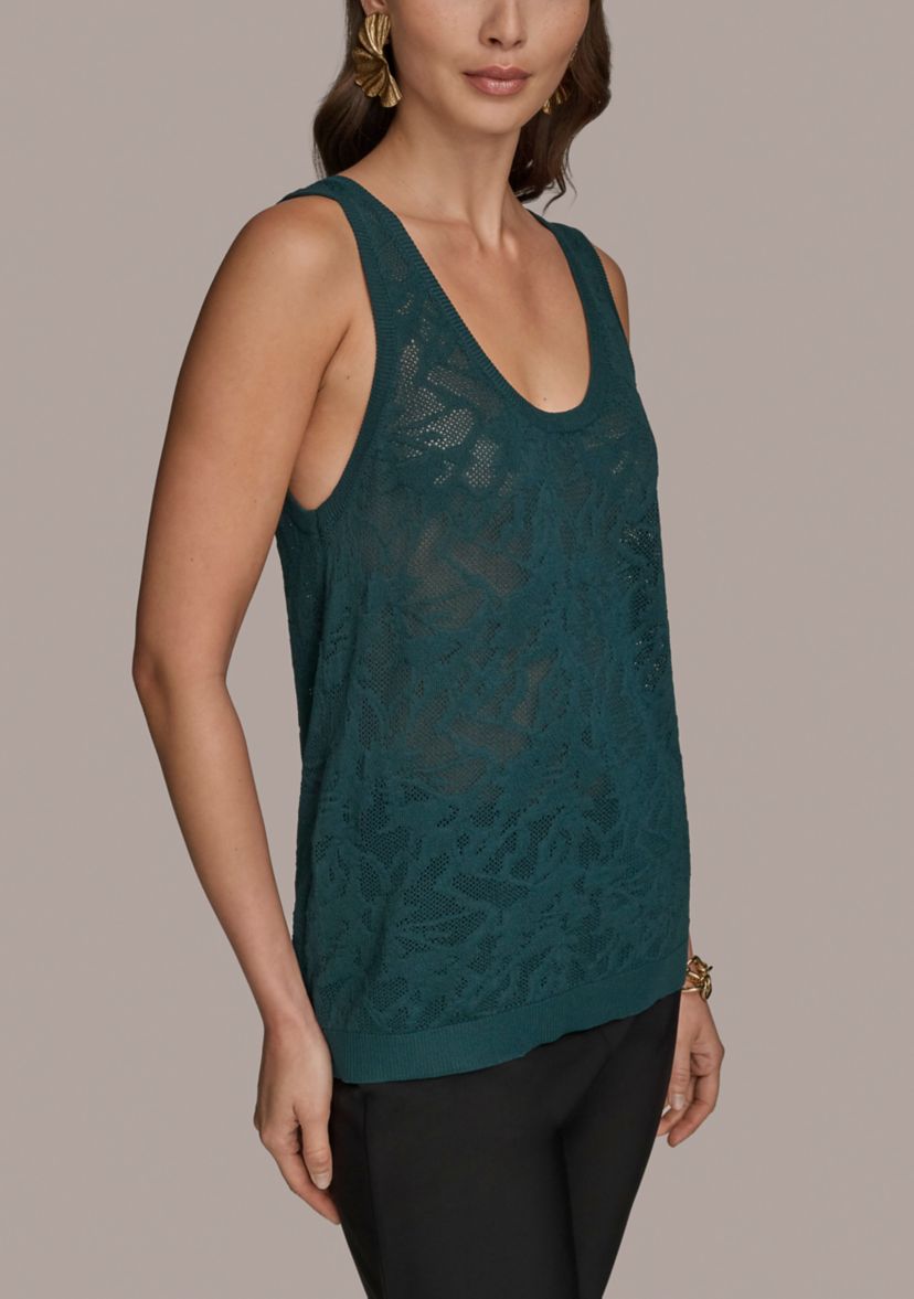 Womens Sweater Knit Tank Top