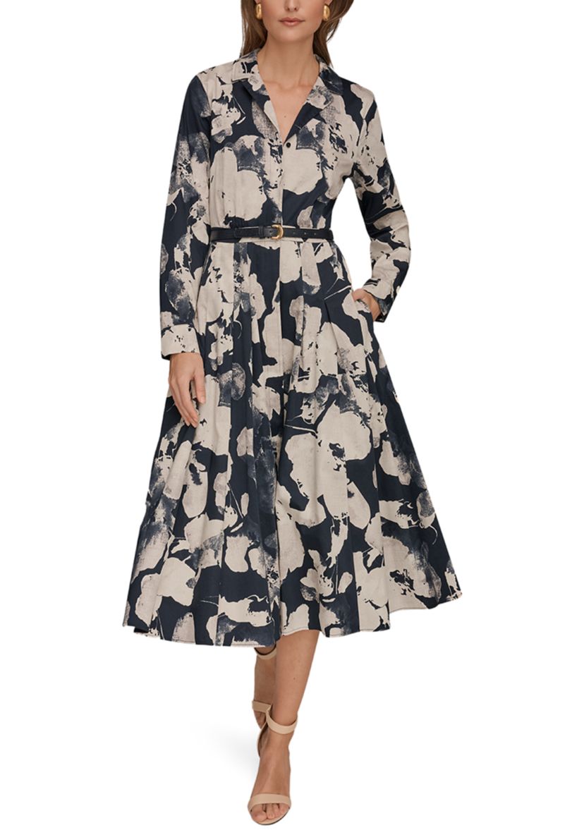 dusty blue mother of the bride long dress ZAPAKA Women Queen Anne Dusty Blue Mother of the Bride Dress Lace Appliqued A Line Long Sleeves Wedding Guest Dress, Grey Blue / US10 main image 1