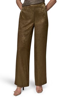 Donna Karan New York Women's Wide Leg Soft Pants, XS