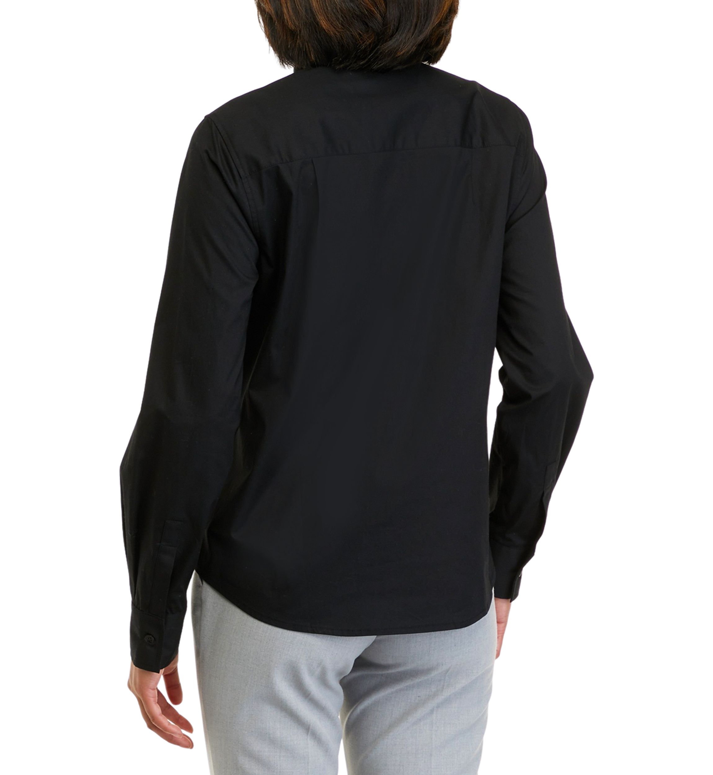   Womens Collared Button Front Shirt 