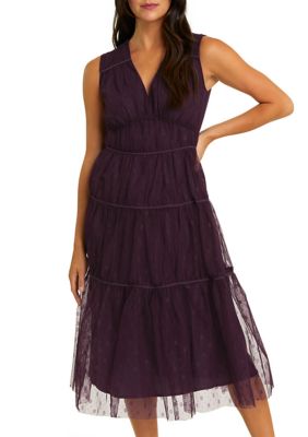 Women's Margo Sleeveless Tulle Dress