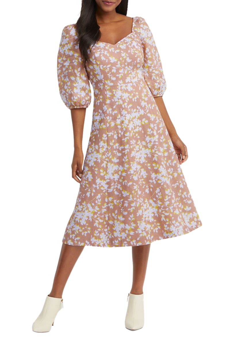 Draper James Women's June Dress in Shadow Floral | Belk