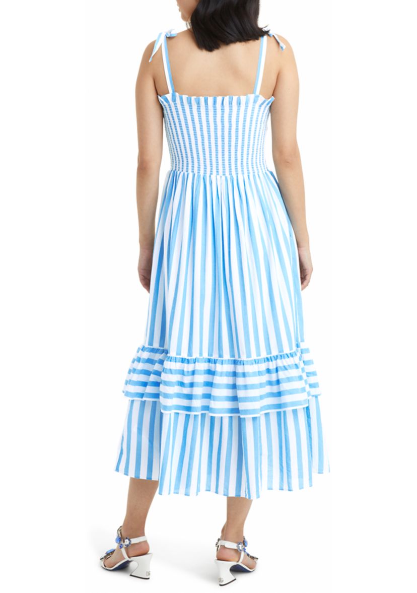 Womens Taylor Dress in Awning Stripe