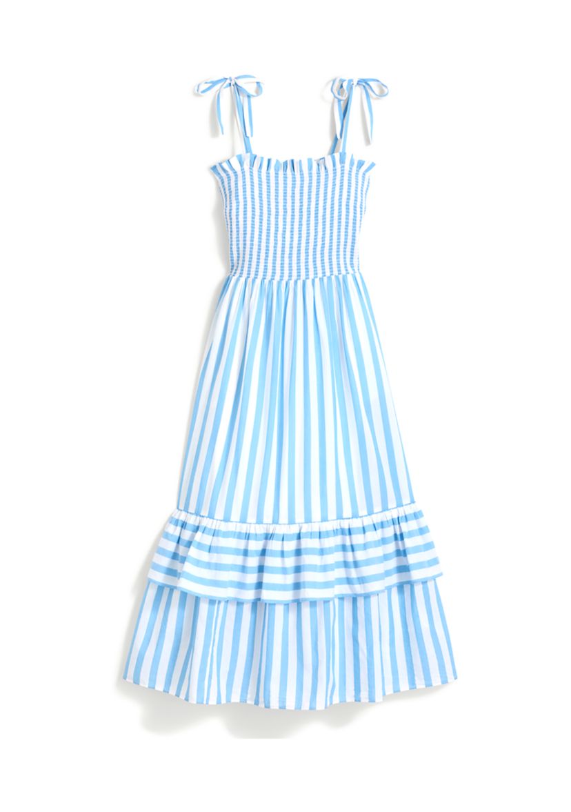 Womens Taylor Dress in Awning Stripe
