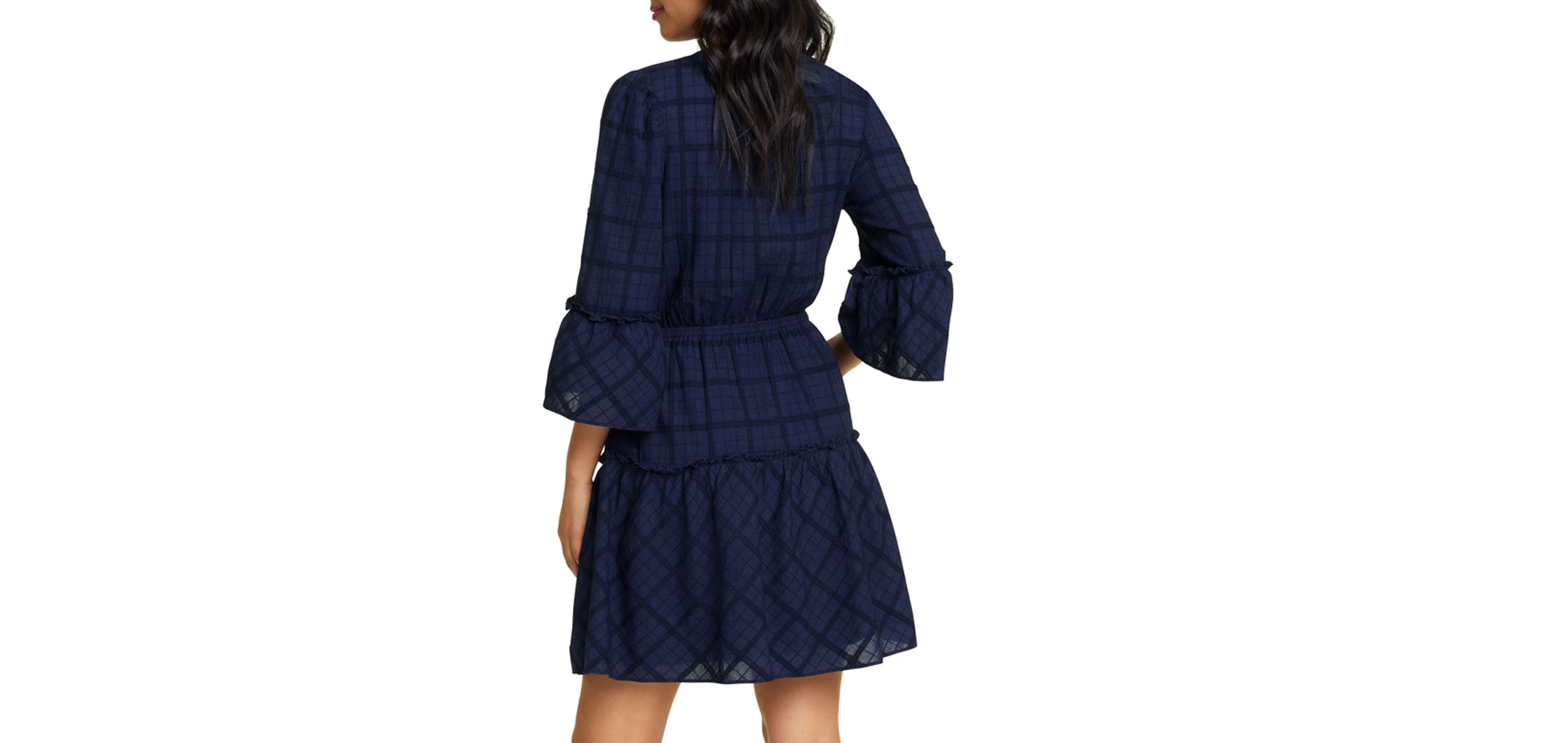 Womens Avery Shirtdress in Pane Plaid