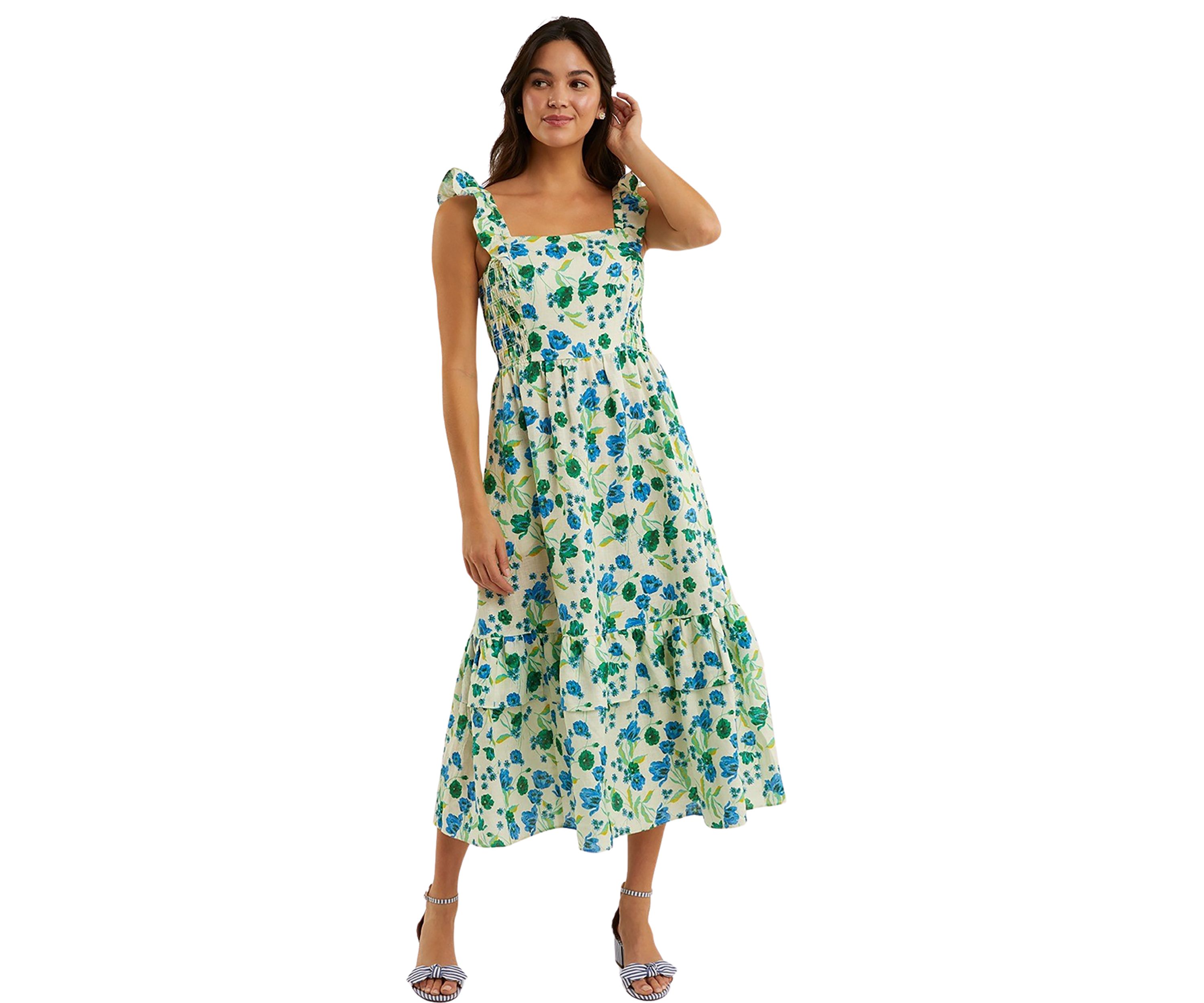 Womens Carrie Midi Dress
