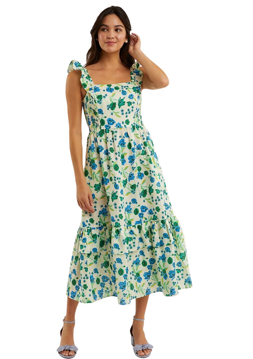 Womens Carrie Midi Dress