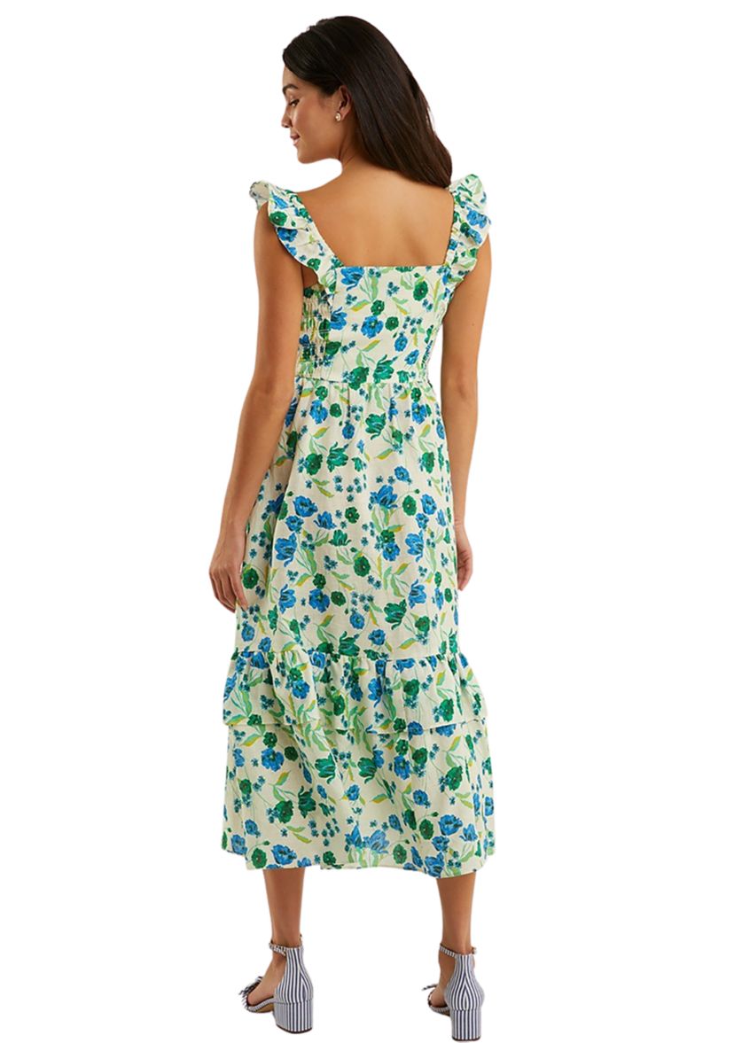 Womens Carrie Midi Dress