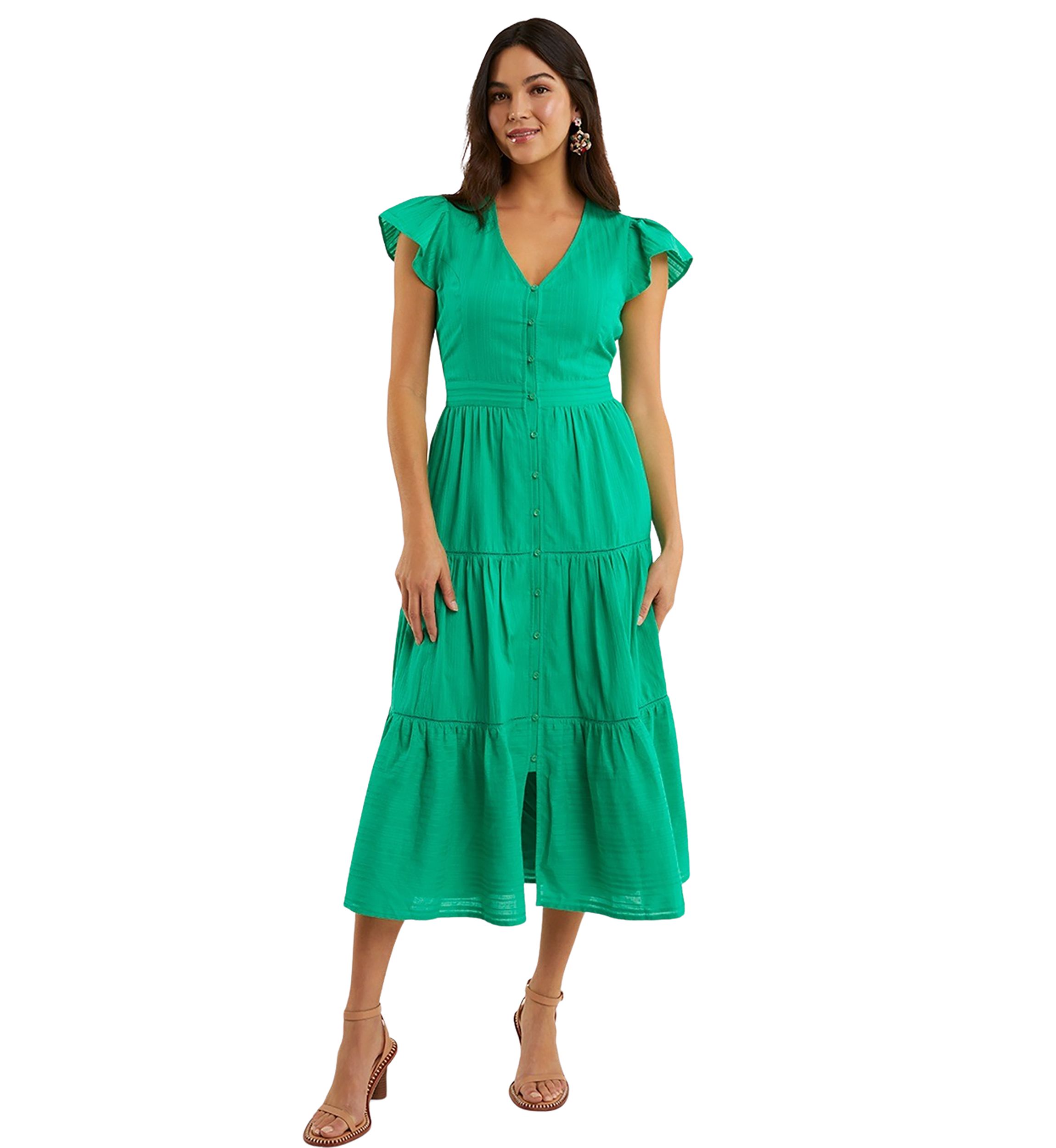 Womens Lainey Midi Dress