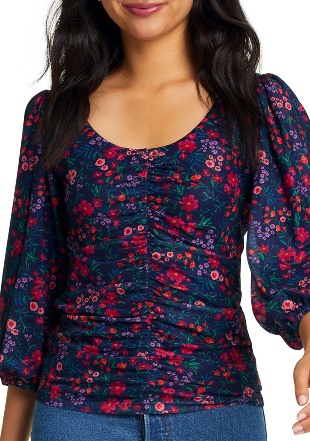 Womens Shelby Scoop Neck Top 