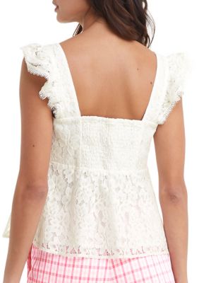 Women's Melissa Babydoll Top Lace