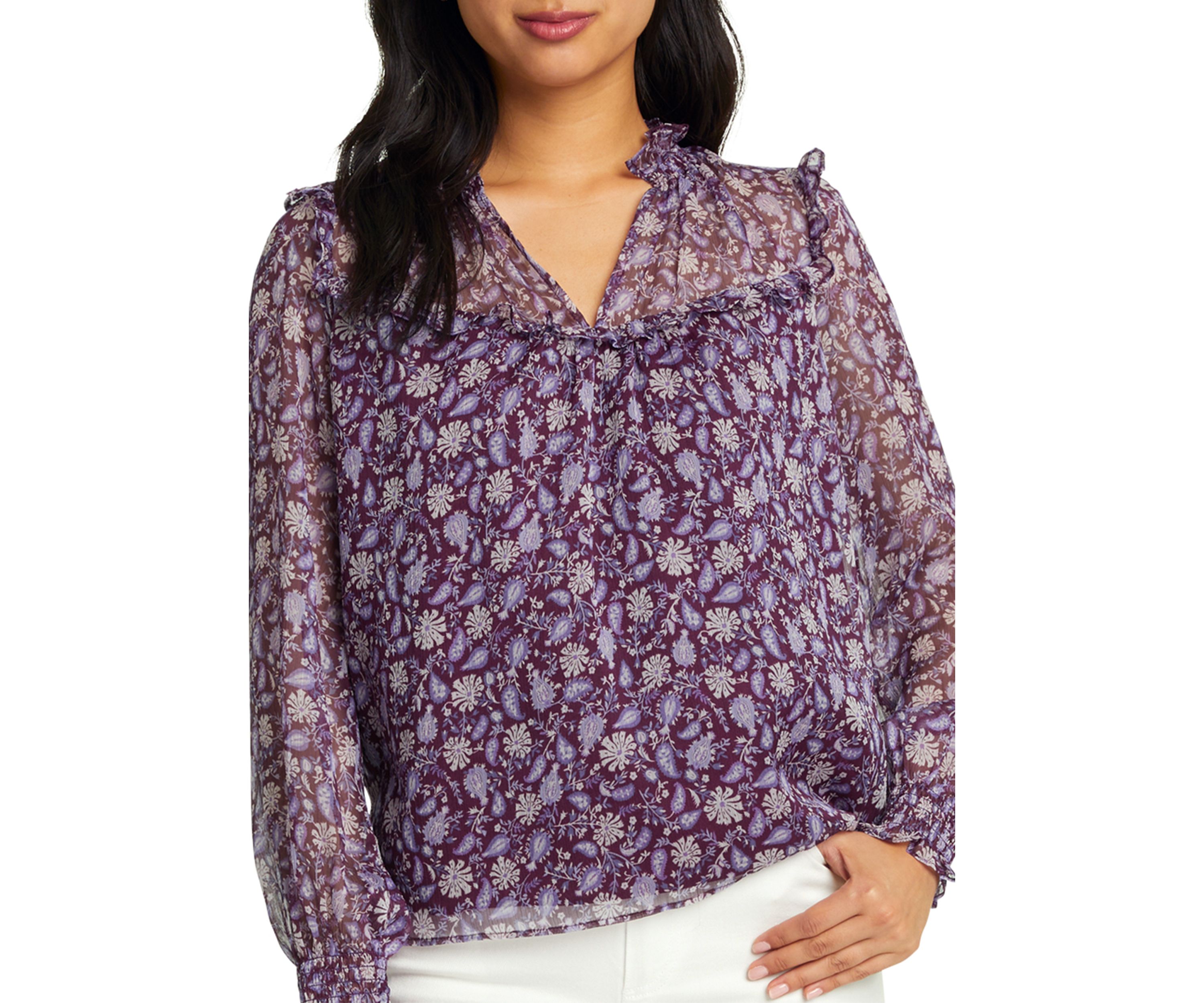 Womens Gretchen Paisley Top