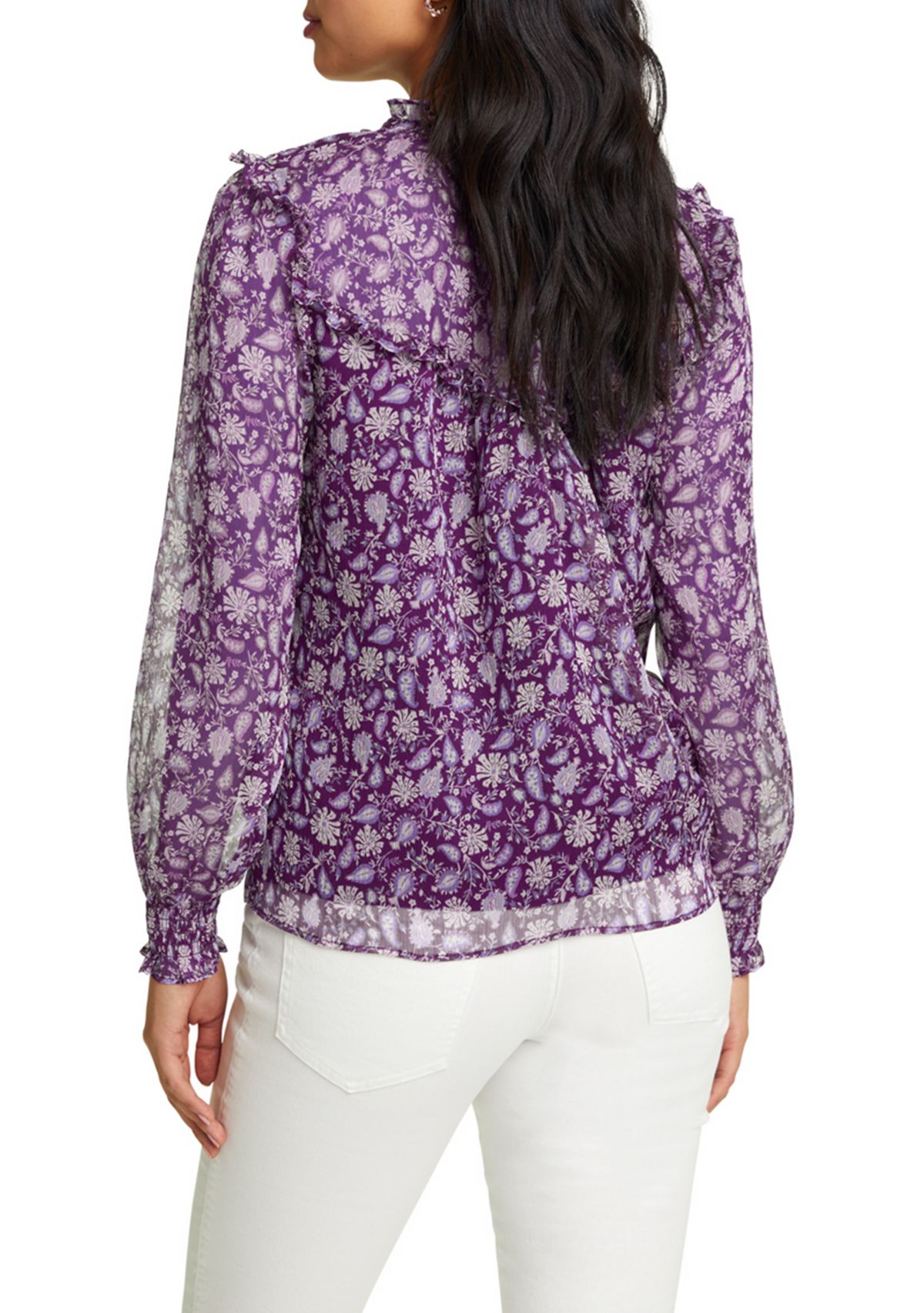 Womens Gretchen Paisley Top