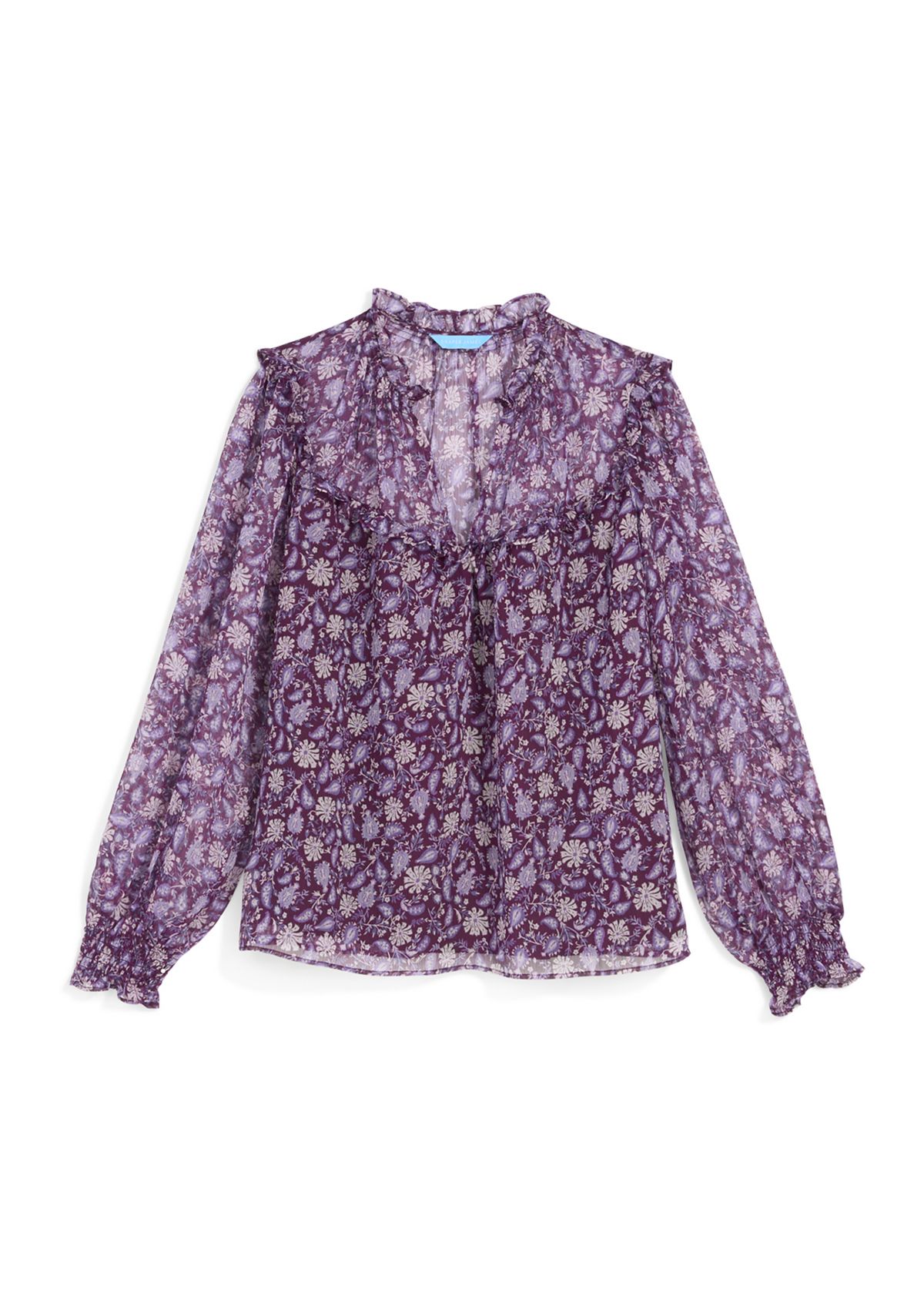 Womens Gretchen Paisley Top