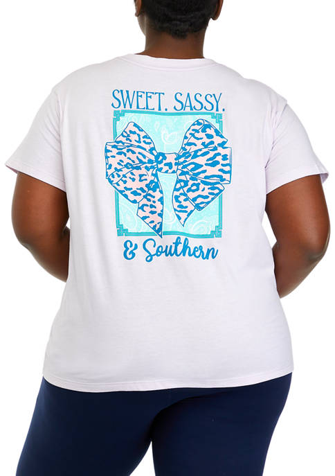 Fifth Sun Plus Size Sweet Sassy Southern Graphic