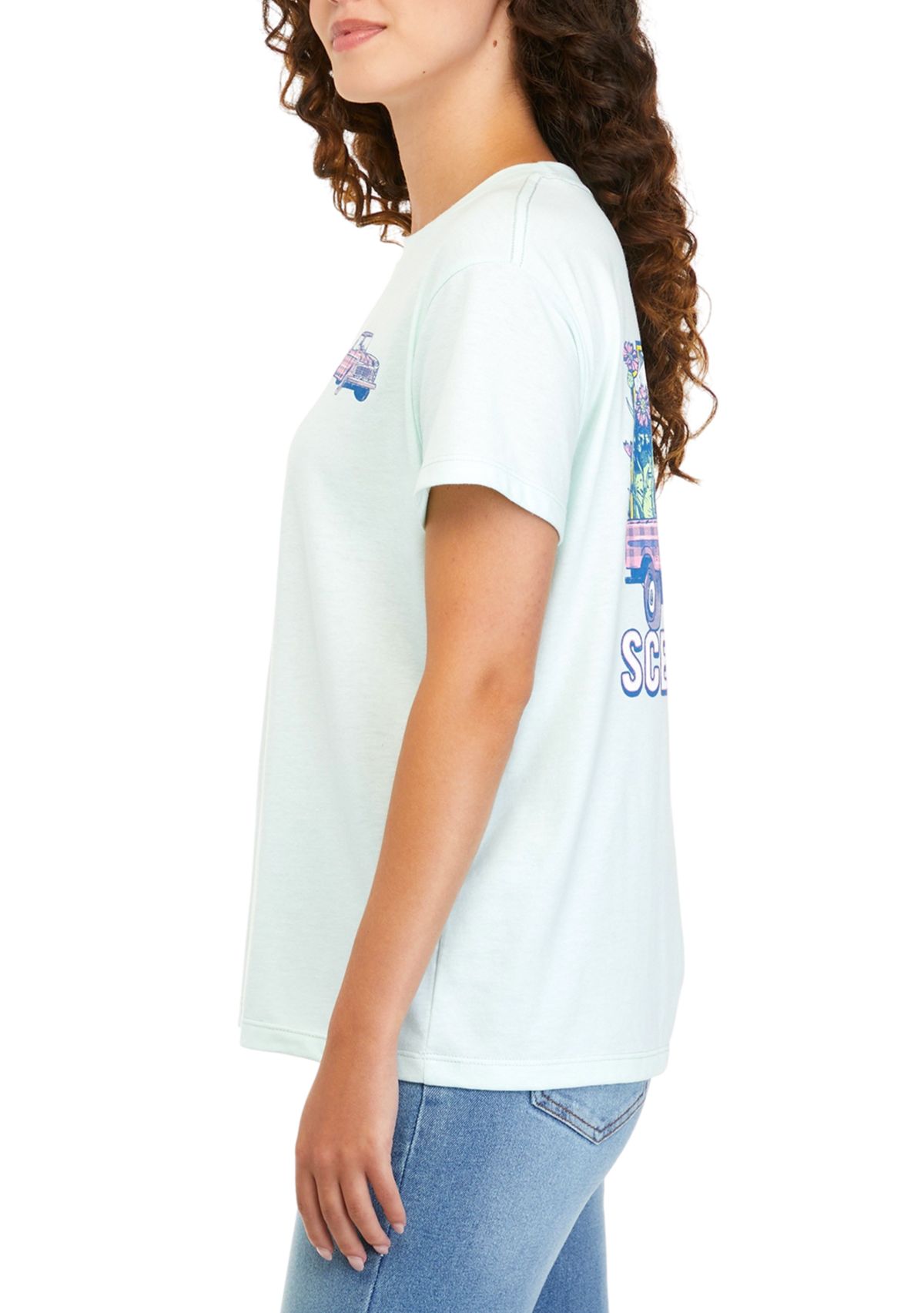 Take The Scenic Route Graphic T-Shirt